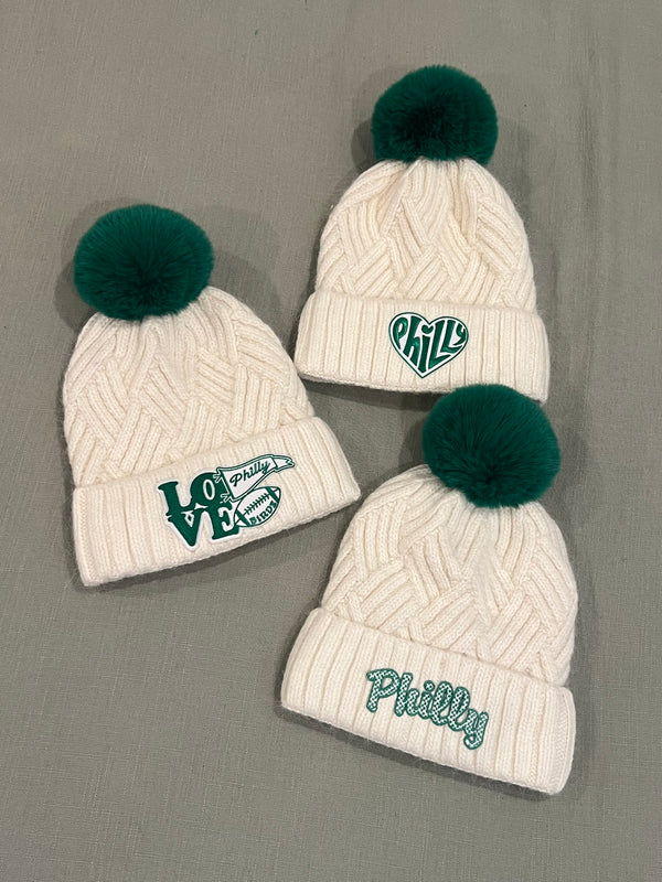 LOVE SIGN PHILLY PENNANT BEANIE