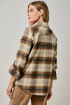 PLAID SHIRT JACKET