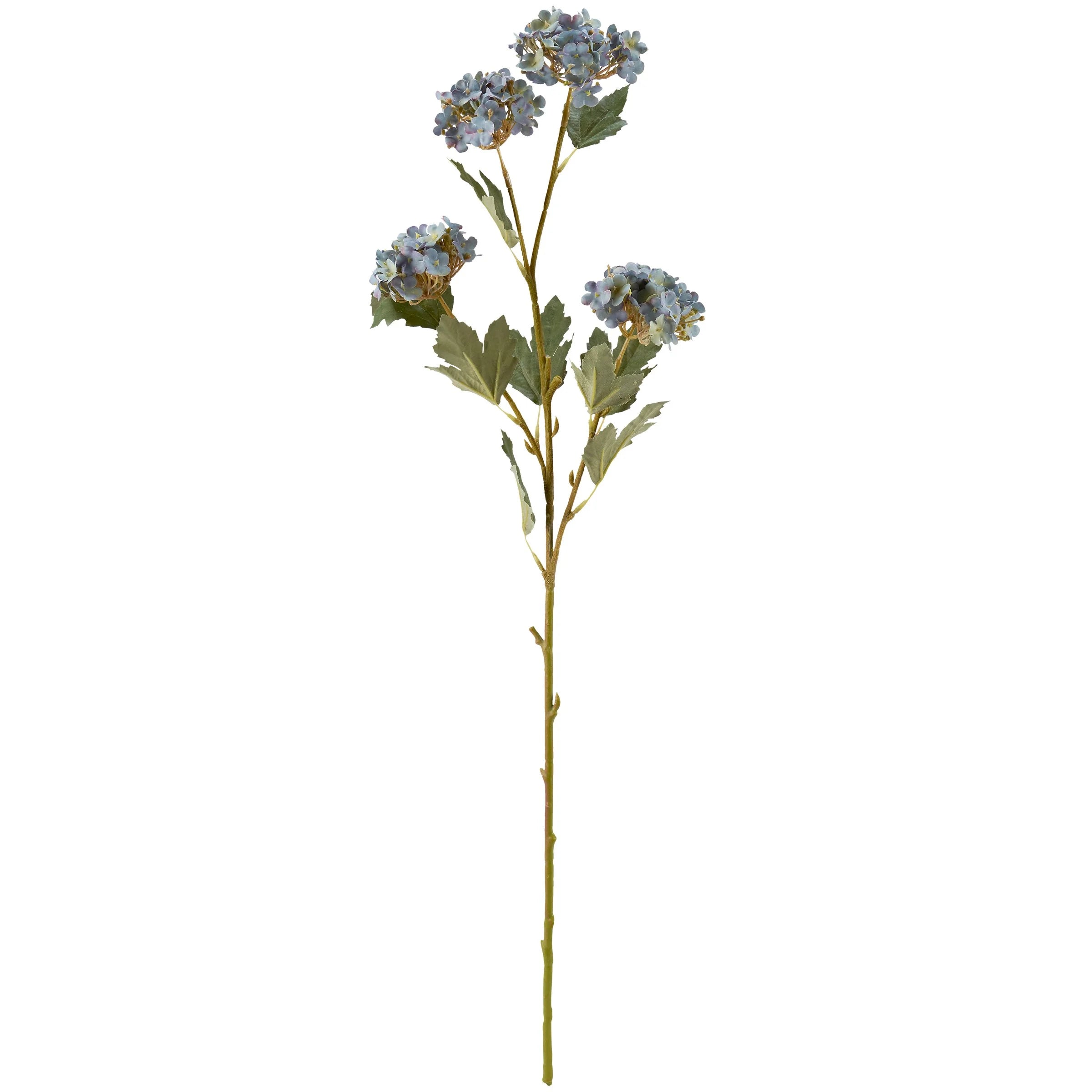 BLUE MINI HYDRANGEA FLORAL PICK