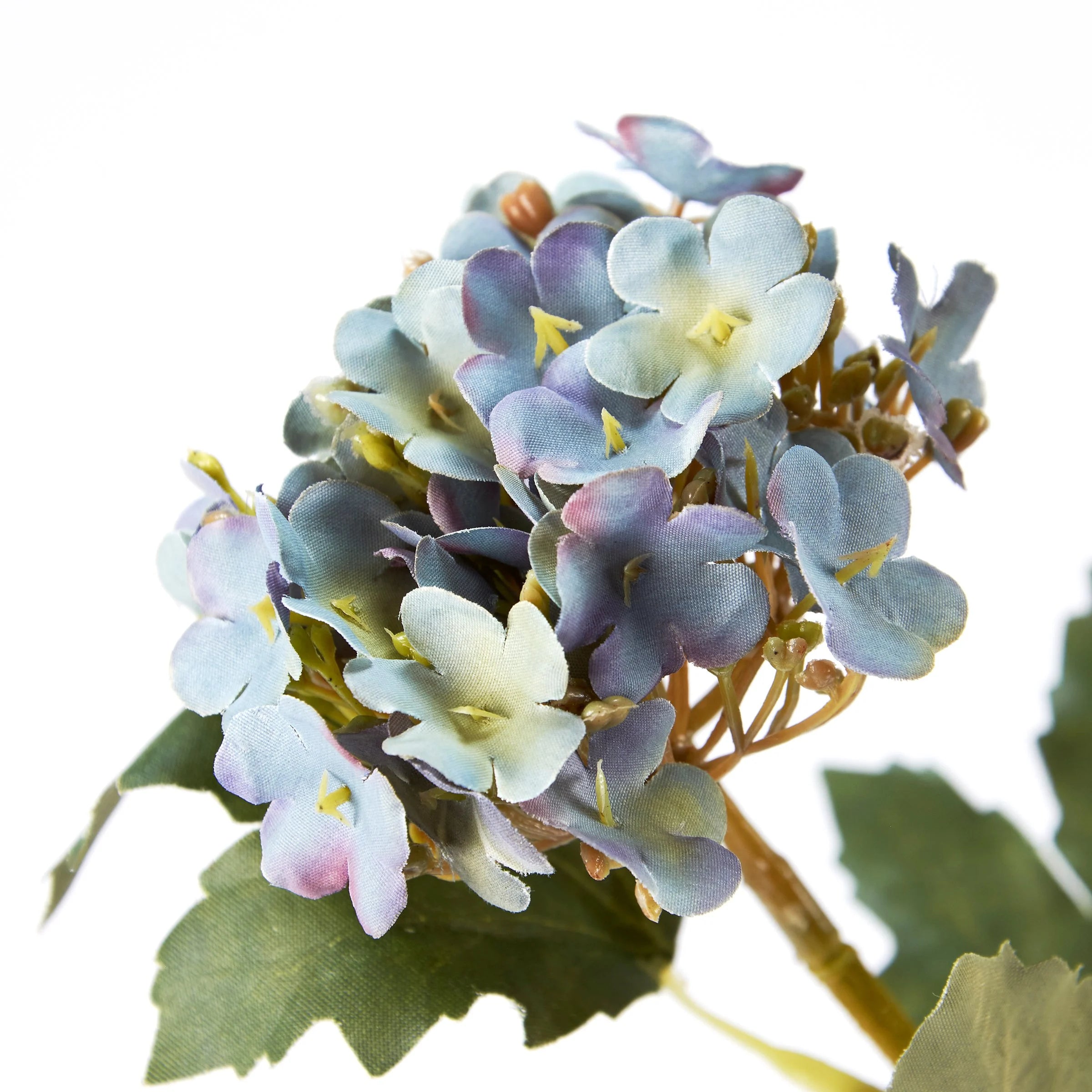 BLUE MINI HYDRANGEA FLORAL PICK