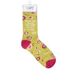 WORE MY QUIET COURAGE SOCKS