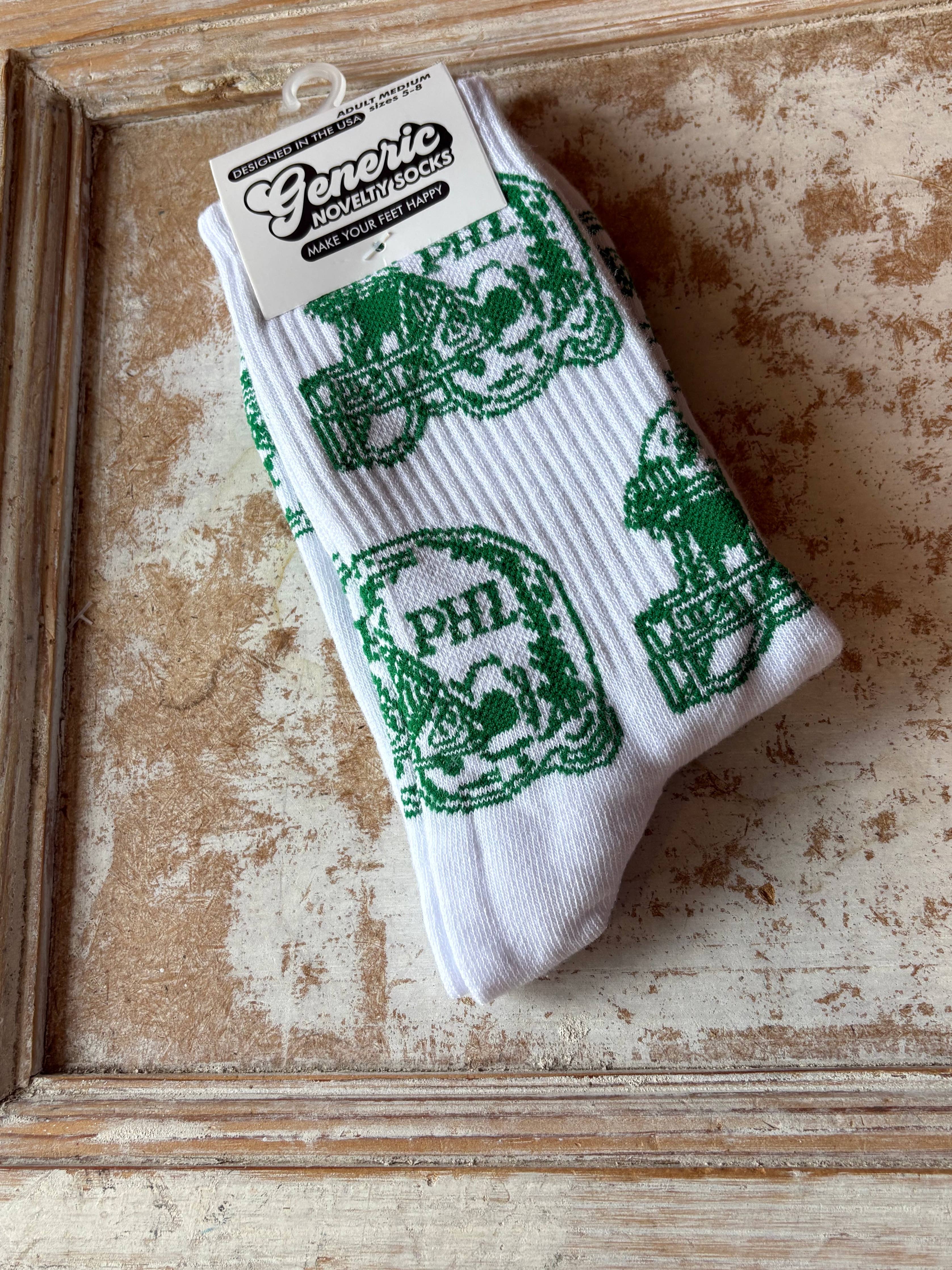 HELMET PRINT SOCKS