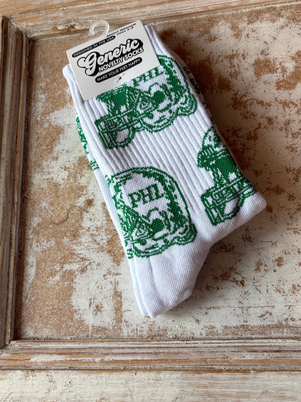 HELMET PRINT SOCKS