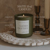 GATHER TOGETHER SOY CANDLE - OLIVE MATTE JAR - 15 OZ (FARMHOUSE)