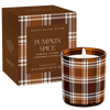 PUMPKIN SPICE SOY CANDLE- BOXED TINTED GLASS JAR - 12 OZ