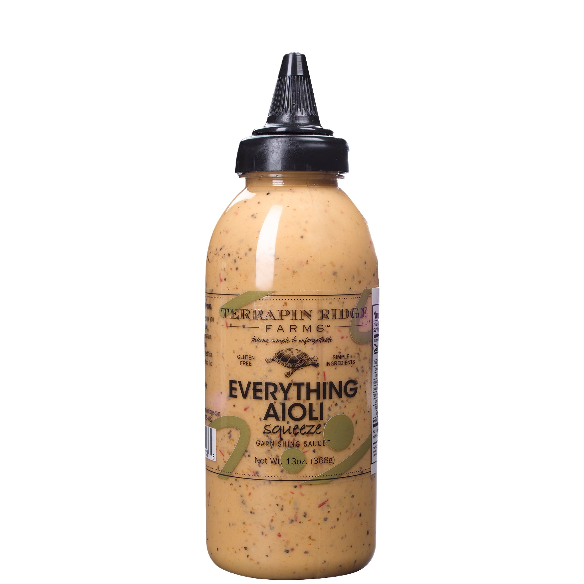 EVERYTHING AIOLI SQUEEZE SAUCE 13OZ