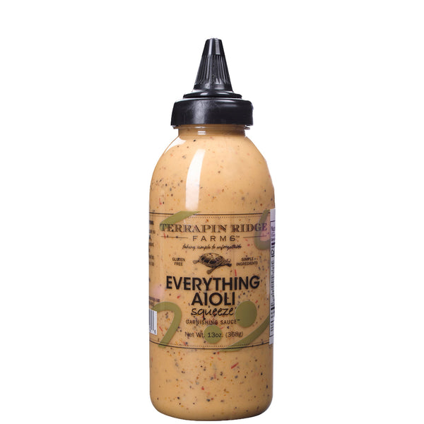 EVERYTHING AIOLI SQUEEZE SAUCE 13OZ