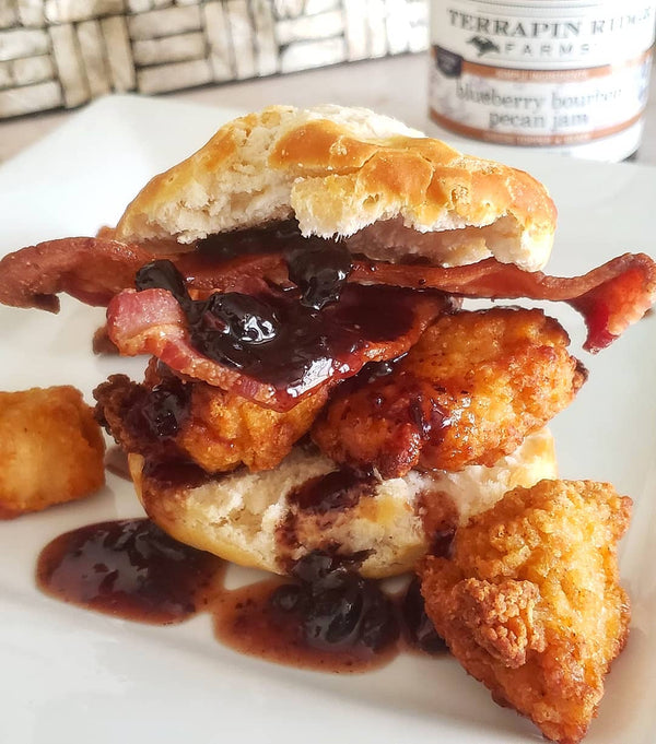 BLUEBERRY BOURBON PECAN JAM 5OZ