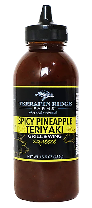SPICY PINEAPPLE TERIYAKI GRILL & WING SAUCE SQUEEZE