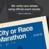 PHILADELPHIA MARATHON PERSONALIZED RACE PRINT