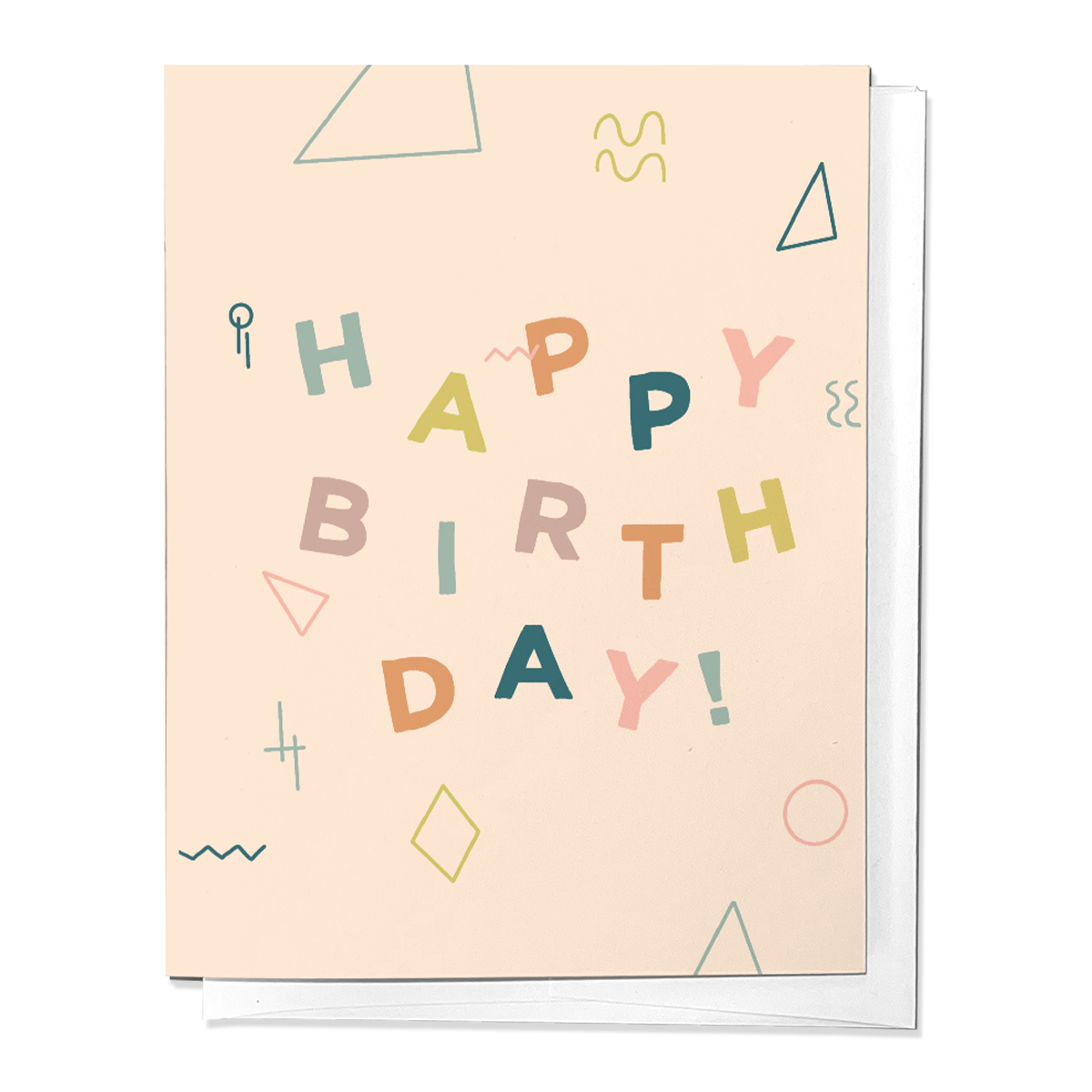 BIRTHDAY BASH; CELEBRATORY BIRTHDAY GREETING CARD