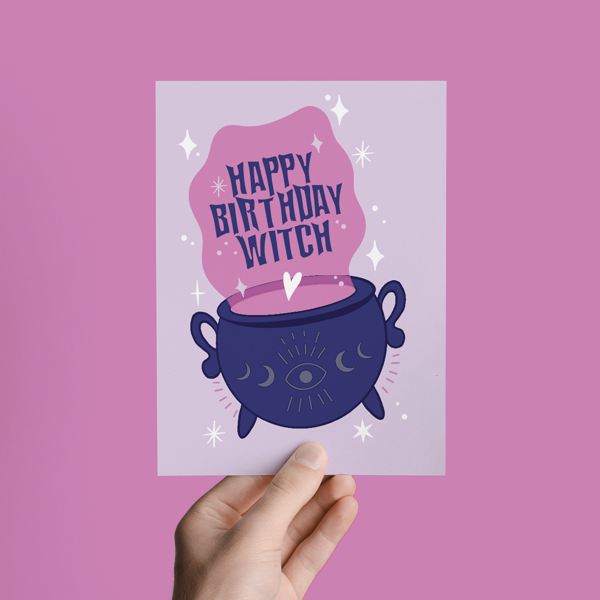 HAPPY BIRTHDAY WITCH | HALLOWEEN WITCHY GREETING CARD