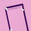 TO-DOO LIST, SPOOKY GHOST ILLUSTRATION FUNNY NOTEPAD