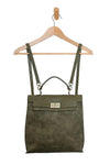 ROBIN SUEDED TURNLOCK BACKPACK