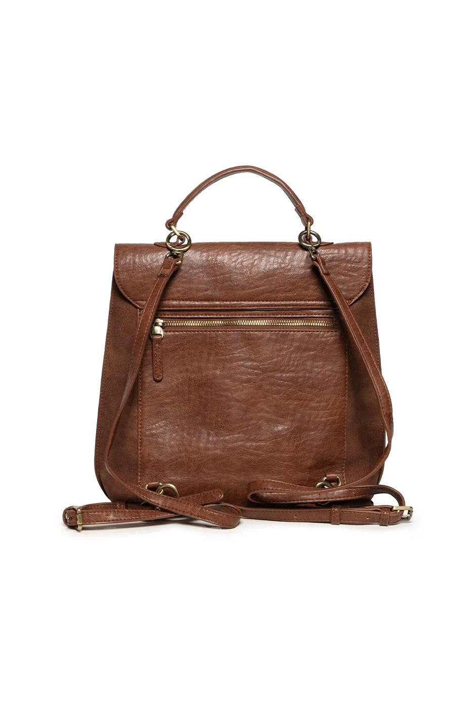 ROBIN SUEDED TURNLOCK BACKPACK