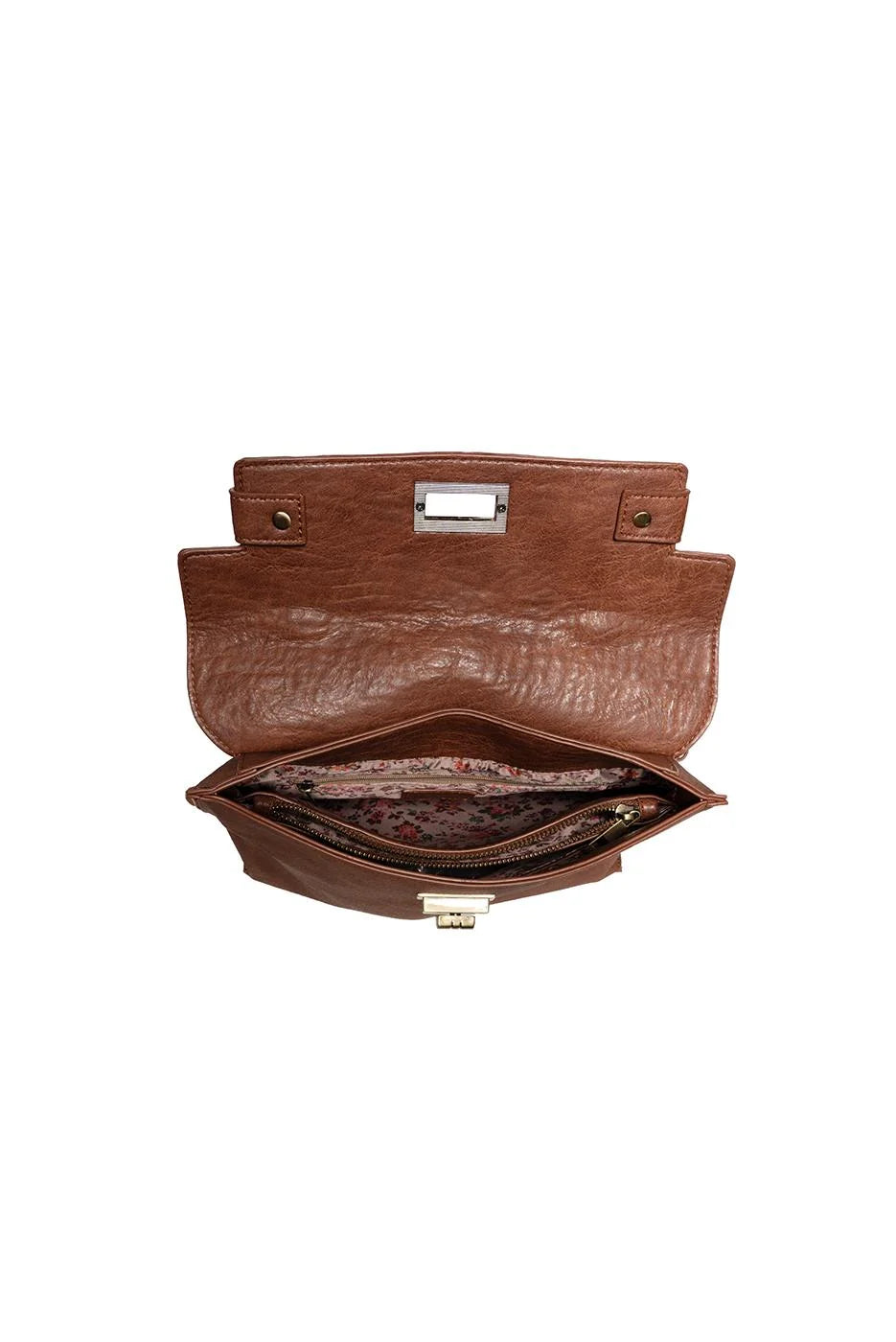 ROBIN SUEDED TURNLOCK BACKPACK