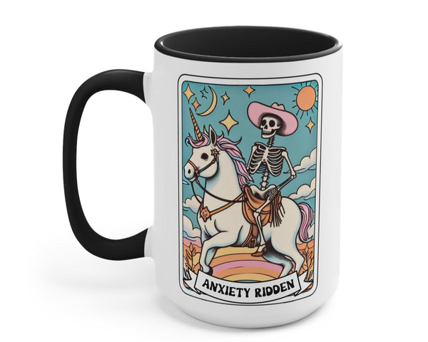 ANXIETY RIDDEN TAROT MUG