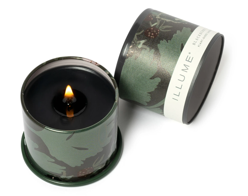 BLACKBERRY ABSINTHE DEMI BANITY TIN CANDLE