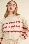 COLOR POPPED SWEATER TOP