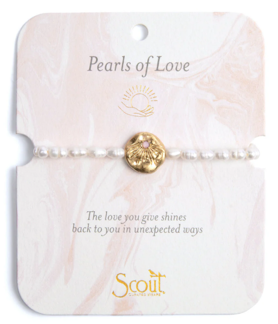 PEARLS AFFIRMATION BRACELET