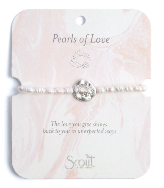 PEARLS AFFIRMATION BRACELET