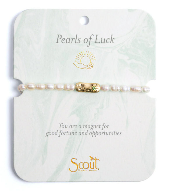 PEARLS AFFIRMATION BRACELET