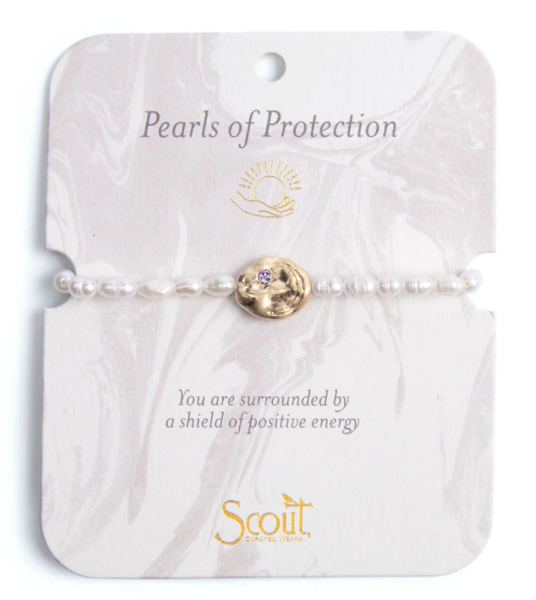PEARLS AFFIRMATION BRACELET