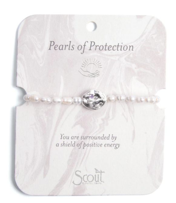 PEARLS AFFIRMATION BRACELET