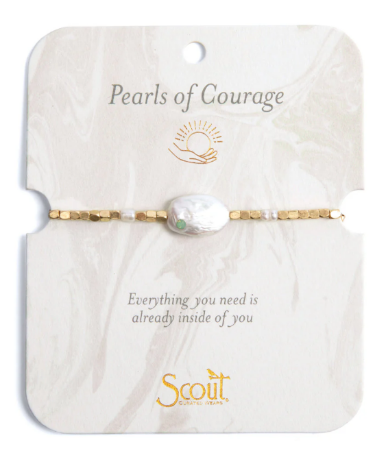 PEARLS AFFIRMATION BRACELET