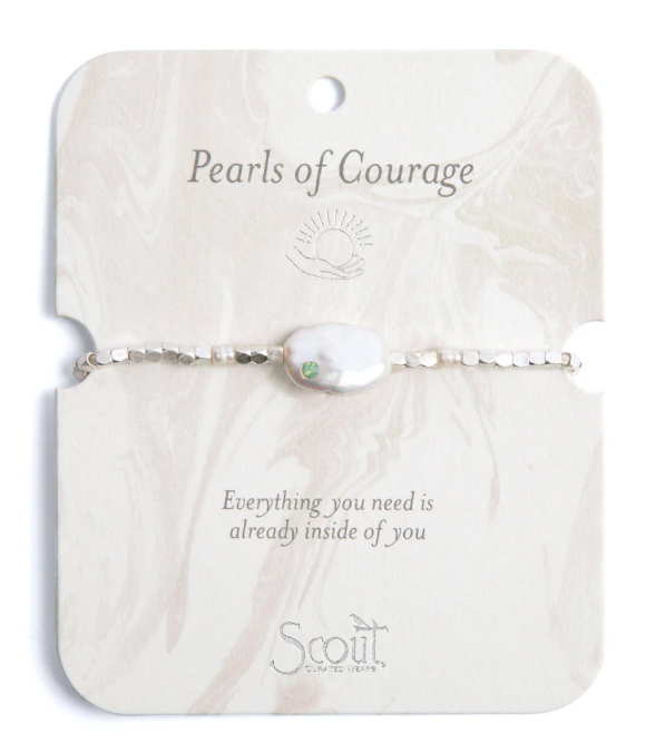 PEARLS AFFIRMATION BRACELET