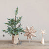 MAGNETIC CLOSURE RECYCLED PAPER STAR TREE TOPPER