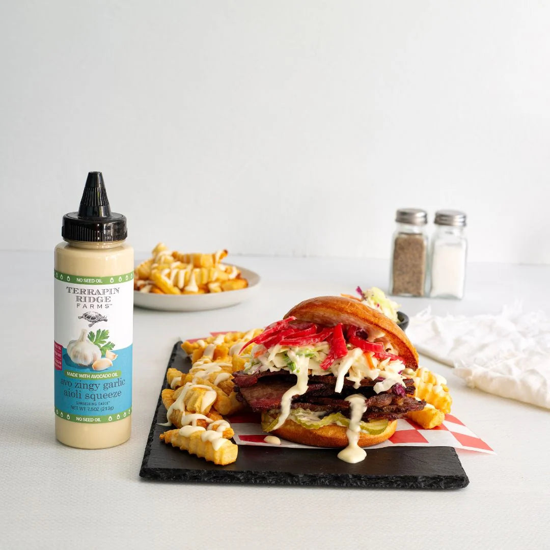 AVO ZINGY GARLIC AIOLO GARNISHING SAUCE