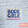 BOOK GIRLIE STICKER
