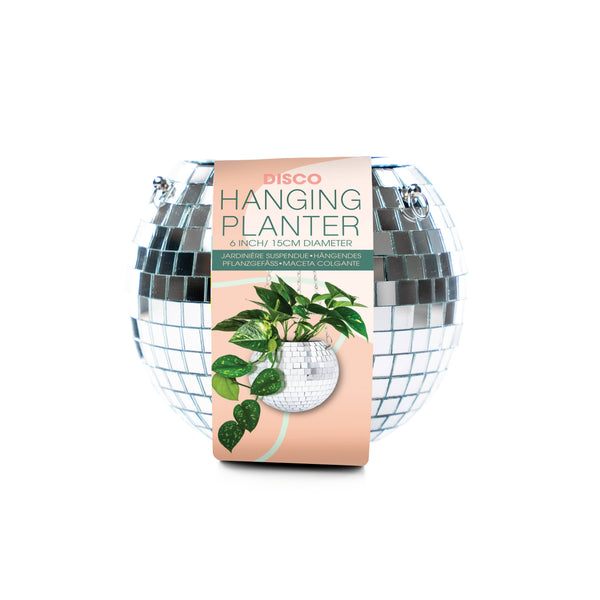 DISCO HANGING PLANTER