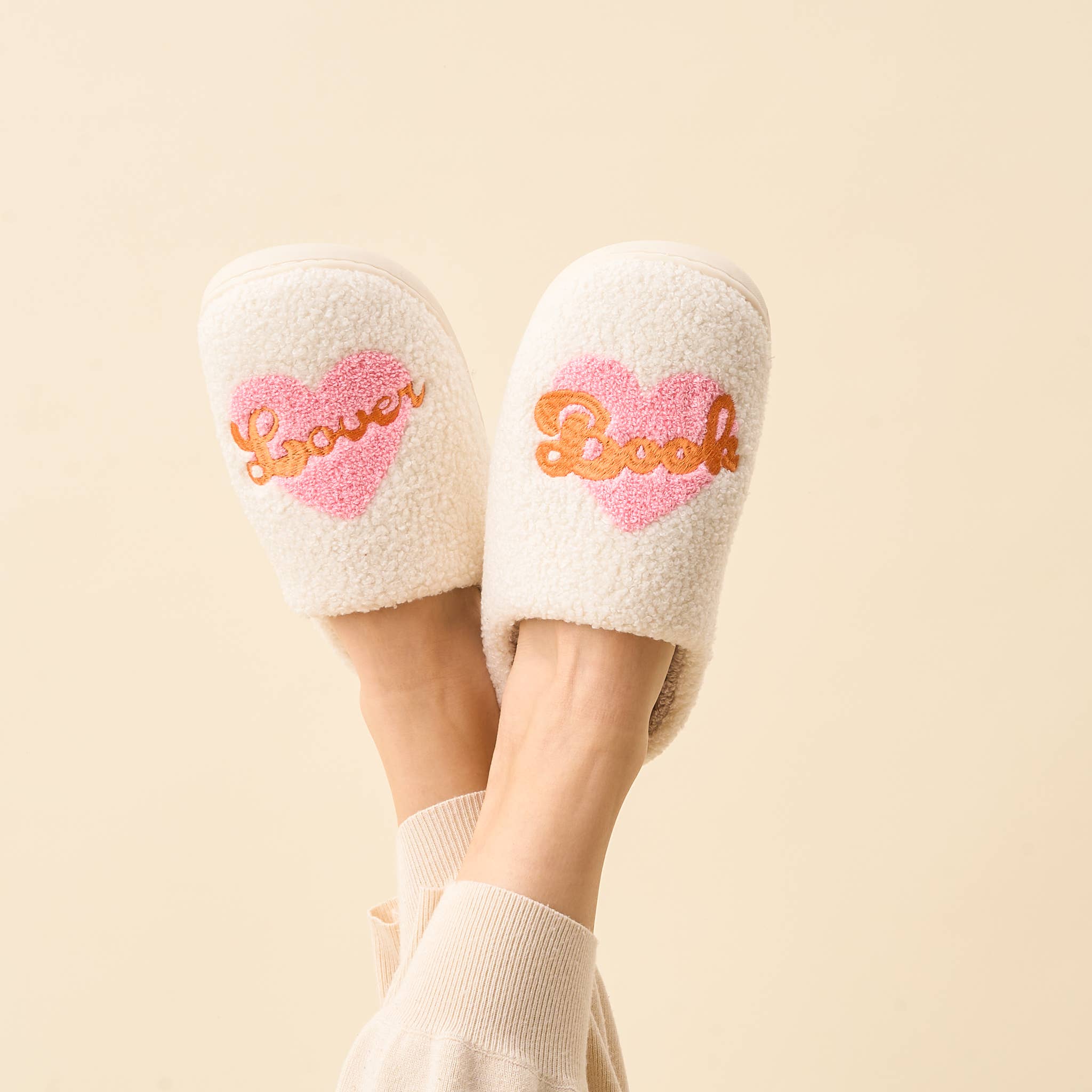 SLIPPERS BOOK LOVER M/L