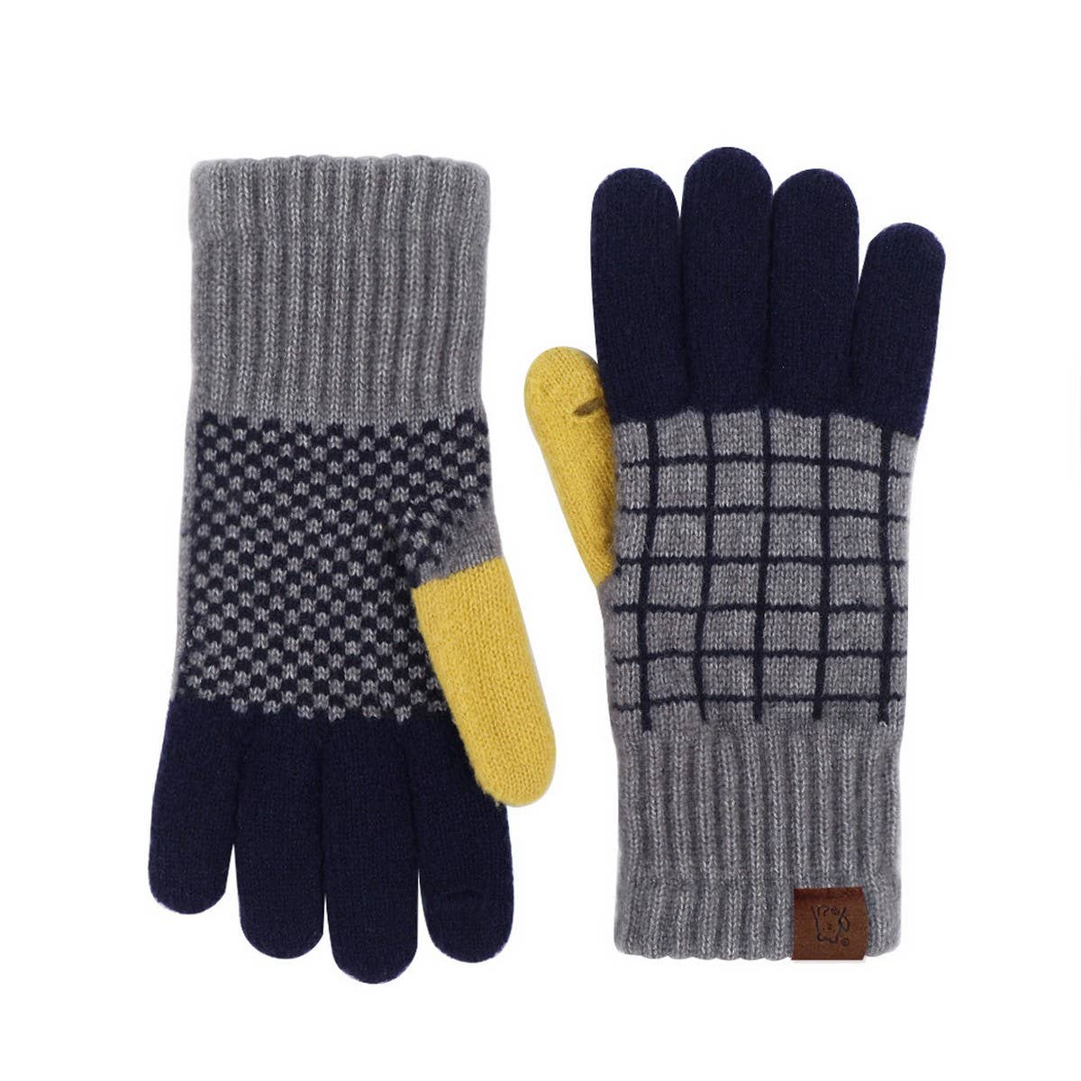 KNIT GLOVES - CUTE & WARM DESIGN