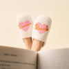 SLIPPERS BOOK LOVER M/L