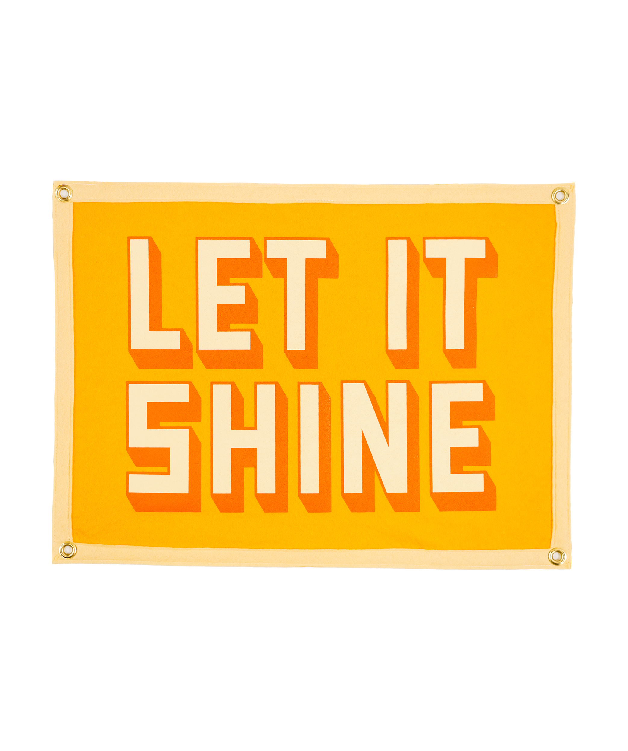 LET IT SHINE CAMP FLAG