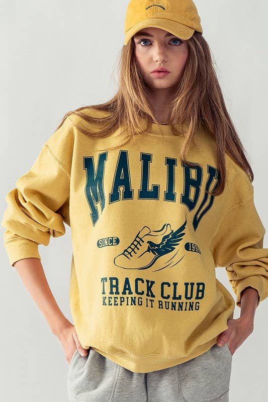 MALIBU TRACK CLUB SWEATSHIRT