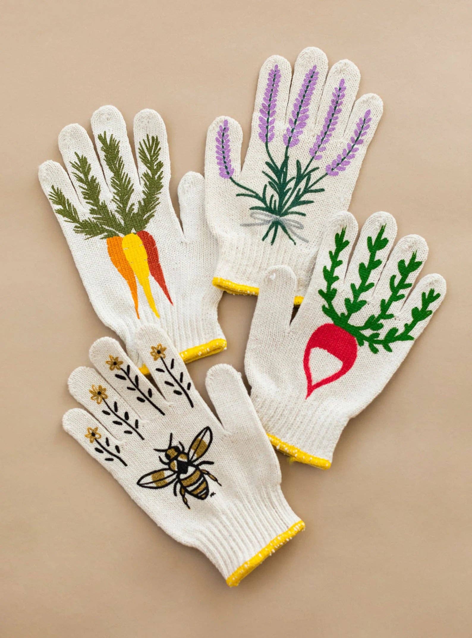 FLORAL GARDENING GLOVES