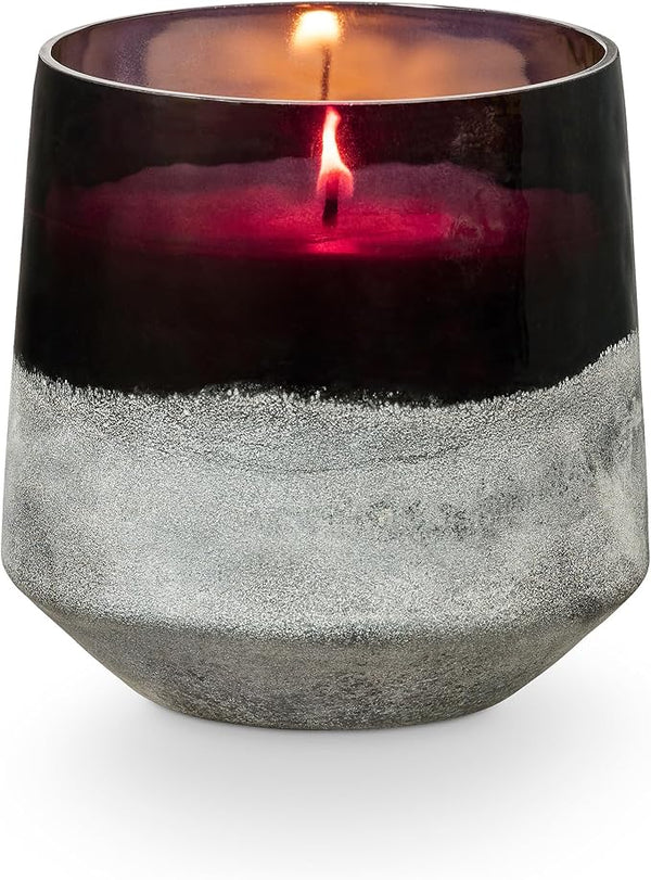 BLACKBERRY ABSINTHE BALTIC GLASS CANDLE 13OZ