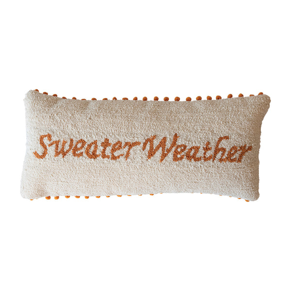 SWEATER WEATHER PILLOW