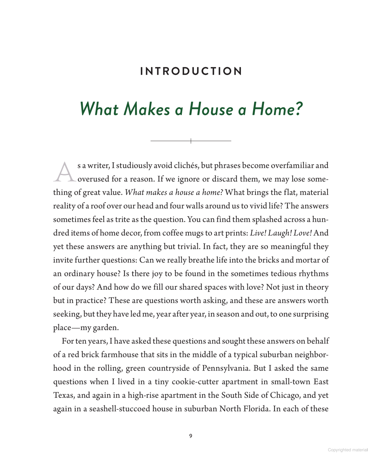 A HOME IN BLOOM BOOK