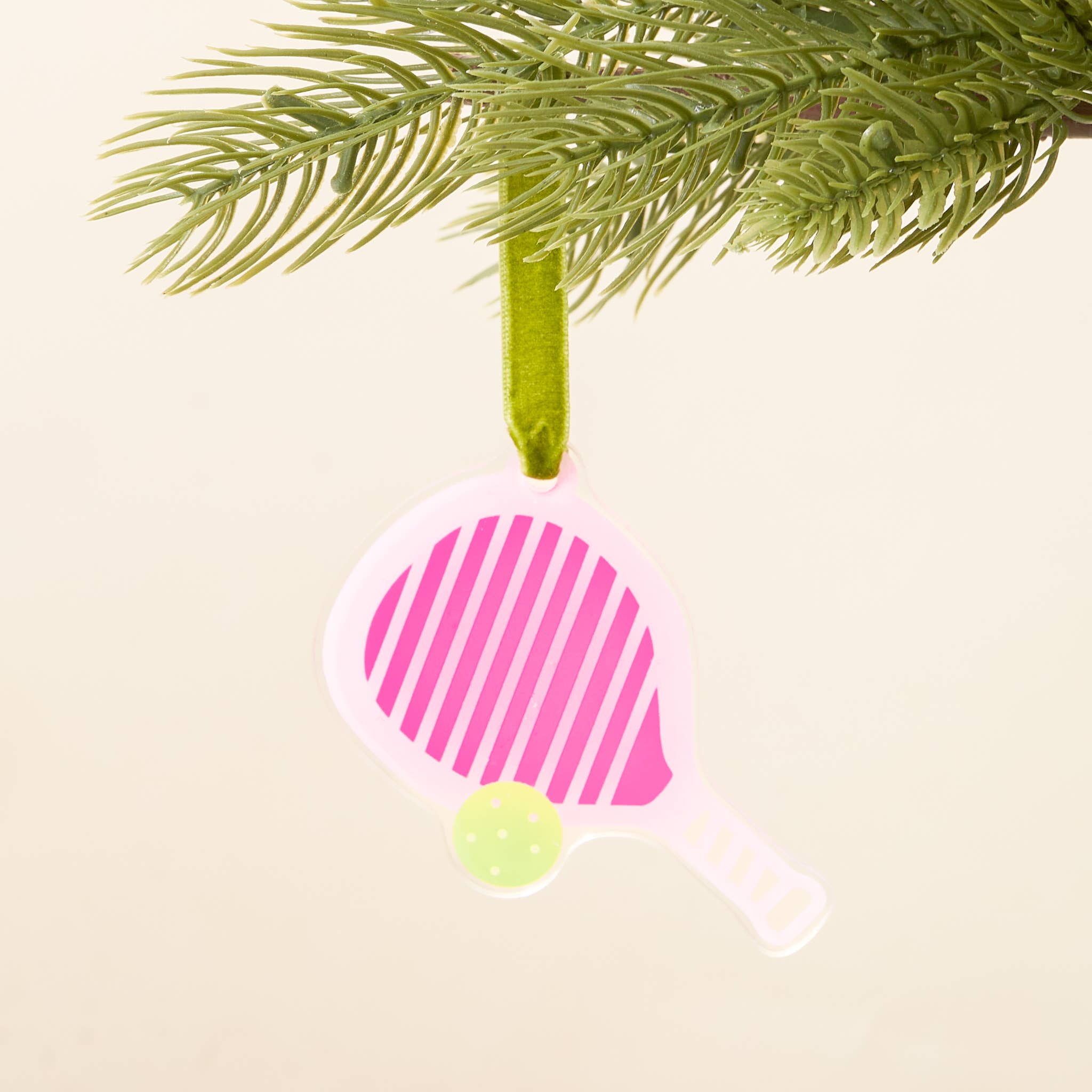 TREE ORNAMENT-PICKLEBALL PADDLE