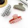 CHECKERBOARD CLAW CLIP