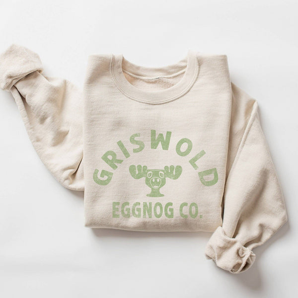 GRISWOLD EGGNOG CO. CHRISTMAS SWEATSHIRT