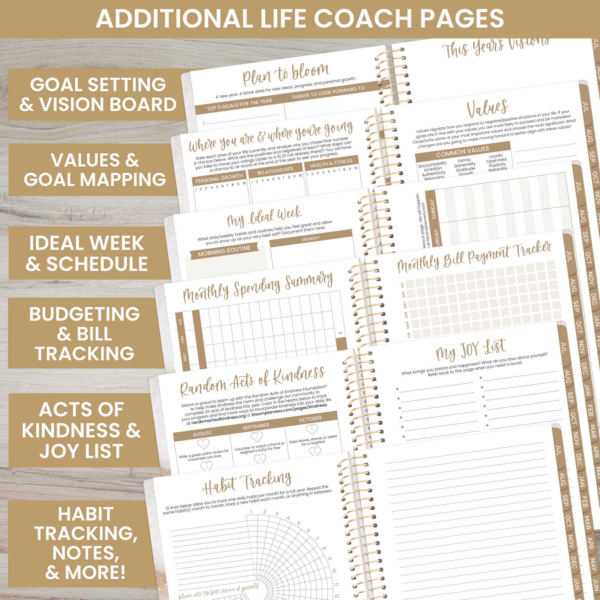 2024-25 ACADEMIC 5x8 SOFT COVER PLANNERS