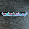 RESPECTFULLY NO STICKER