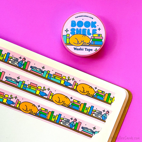 Bookshelf Washi Tape
