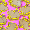 Capybara & Coffee Vinyl Sticker "Coffeebara"